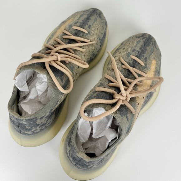 Adidas Yeezy Boost 380 Mist Gray Non Reflective FX9764 Womens US 7 Mens US 6 - Picture 3 of 11